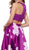 Nox Anabel Two-Piece Floral Lace A-Line Cocktail Dress 6219 In Floral