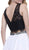 Nox Anabel - 6224 Two-Piece Lace Bateau Flutter Cocktail Dress