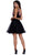 Nox Anabel - 6228 Embroidered Two-Piece Short A-line Dress