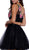 Embroidered Two-Piece Short A-line Dress