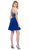 Nox Anabel - 6238 High Illusion Racerback Bejeweled Cocktail Dress