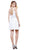 Deep V-Neck Cocktail Dress
