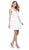 Deep V-Neck Cocktail Dress