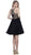 Beaded Sleeveless Cocktail Dress