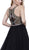 Beaded Sleeveless Cocktail Dress