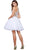 Beaded Sleeveless Cocktail Dress