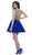 Nox Anabel - 6258 Embellished Halter Illusion Chiffon Dress