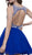 Nox Anabel - 6258 Embellished Halter Illusion Chiffon Dress