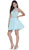 Nox Anabel - 6258 Embellished Halter Illusion Chiffon Dress