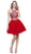 Two-Piece Halter Beaded Bodice Dress