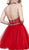 Nox Anabel - 6259 Two-Piece Halter Beaded Bodice Dress