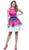 Sleeveless Bateau Mikado Short Party Dress