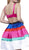 Sleeveless Bateau Mikado Short Party Dress