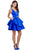 Sleeveless Peplum Cocktail Dress