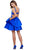 Sleeveless Peplum Cocktail Dress