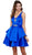 Nox Anabel - 6283 Sleeveless Peplum Cocktail Dress