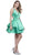 Sleeveless Peplum Cocktail Dress