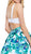 Sweetheart Floral A-Line Cocktail Dress