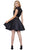 Nox Anabel - 6301 Two Piece Embellished A-line Cocktail Dress