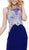 Nox Anabel - 6313 Embellished Illusion Bateau Sheath Cocktail Dress