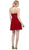 Strapless Embellished Sweetheart A-line Cocktail Dress