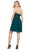 Strapless Embellished Sweetheart A-line Cocktail Dress