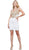 Sleeveless Lace Fitted Cocktail Dress