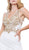 Nox Anabel - 6318 Sleeveless Lace Fitted Cocktail Dress