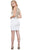 Sleeveless Lace Fitted Cocktail Dress