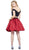 Nox Anabel - 6336 Two Piece Off-Shoulder A-line Cocktail Dress