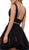 Two-Piece Floral Embroidered Cocktail Dress