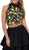 Nox Anabel - 6342 Embroidered Two Piece Tiered Cocktail Dress