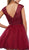 Illusion Bateau A-line Dress