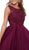 Ruffled Beaded Cocktail Dress