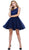 Nox Anabel - 6351 Ruffled Beaded Cocktail Dress