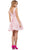 Nox Anabel - 6362 Embroidered Floral Cocktail Dress