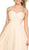 Rhinestone Embellished Ruched Long Dress