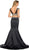 Nox Anabel - 8176 Two Piece Crystal Embellished Trumpet Gown