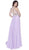 Beaded Sleeveless Halter Long Gown