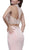 Two Piece High Neck Beaded Long Gown