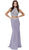 Nox Anabel - 8218 Two Piece High Neck Beaded Long Gown