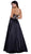 Nox Anabel - 8230 Corset Boned Leopard Print Evening Gown
