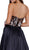 Nox Anabel - 8230 Corset Boned Leopard Print Evening Gown