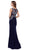 Nox Anabel - 8238 Intricately Embroidered Evening Gown