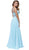 Nox Anabel - 8251 Sheer Beaded Illusion Evening Gown
