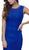 Sleeveless Beaded Mesh Long Dress