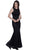 Nox Anabel - 8259 Sleeveless Beaded Mesh Long Dress
