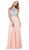 Nox Anabel - 8276 Sleeveless Bejeweled Halter A-line Dress