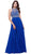Sleeveless High Neck Beaded Bodice A-line Dress