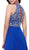 Nox Anabel - 8277 Sleeveless High Neck Beaded Bodice A-line Dress